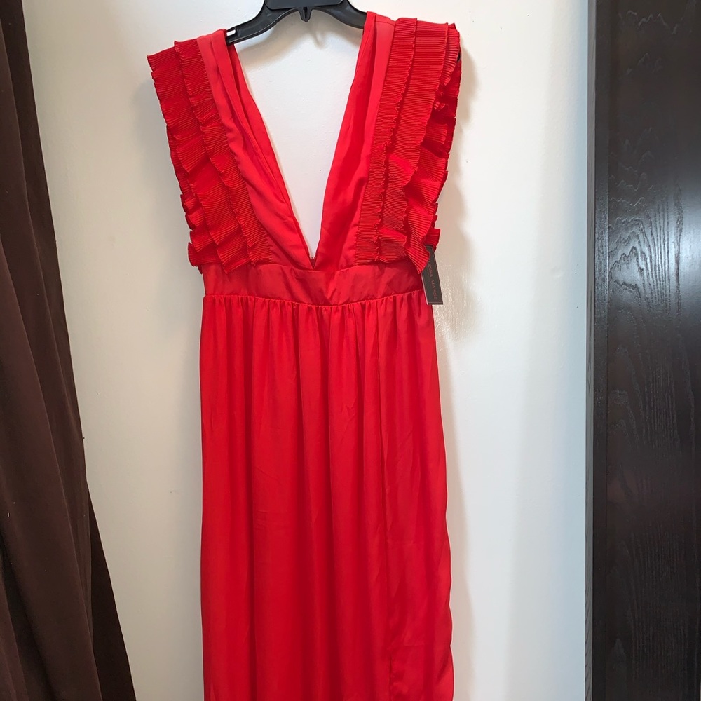 Gorgeous sexy red dress